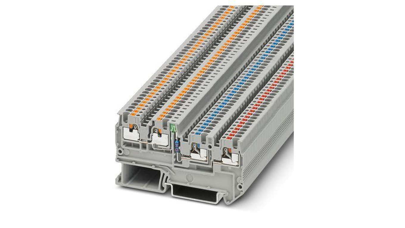 Złączka do czujnika 3-piętrowa 0,14-1,5mm2 szara PTIO 1,5/S/3-LED 24 GN 3244436