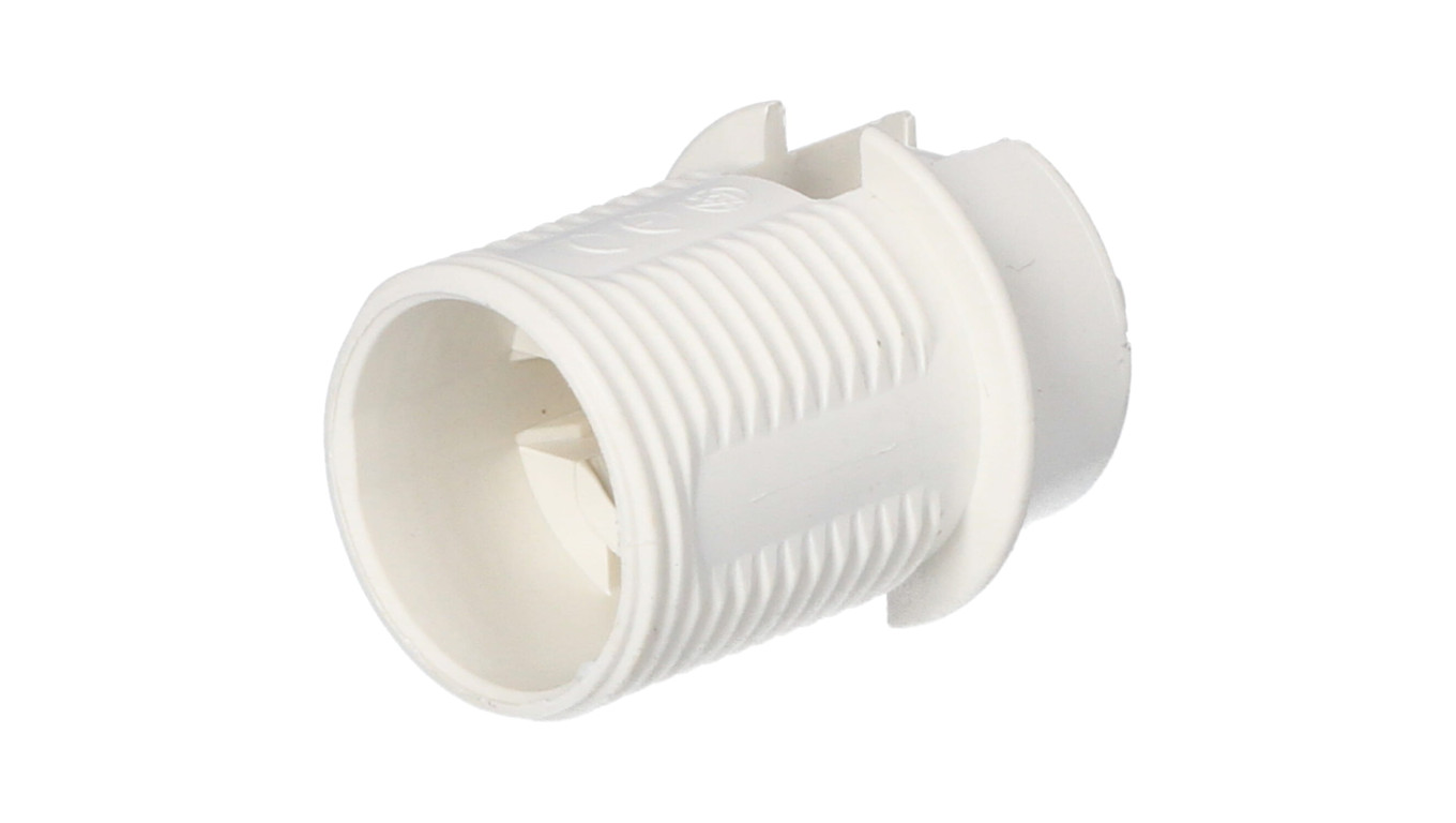Oprawka do żarówki E14 38/FC/T210/BB biała VLM