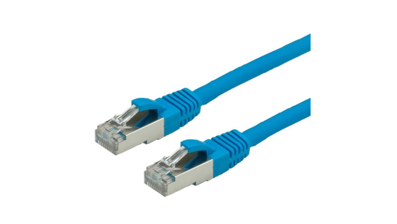 VALUE Kabel krosowy kat. 6 (klasa E) S/FTP (PiMF), LS0H, niebieski, 5 m