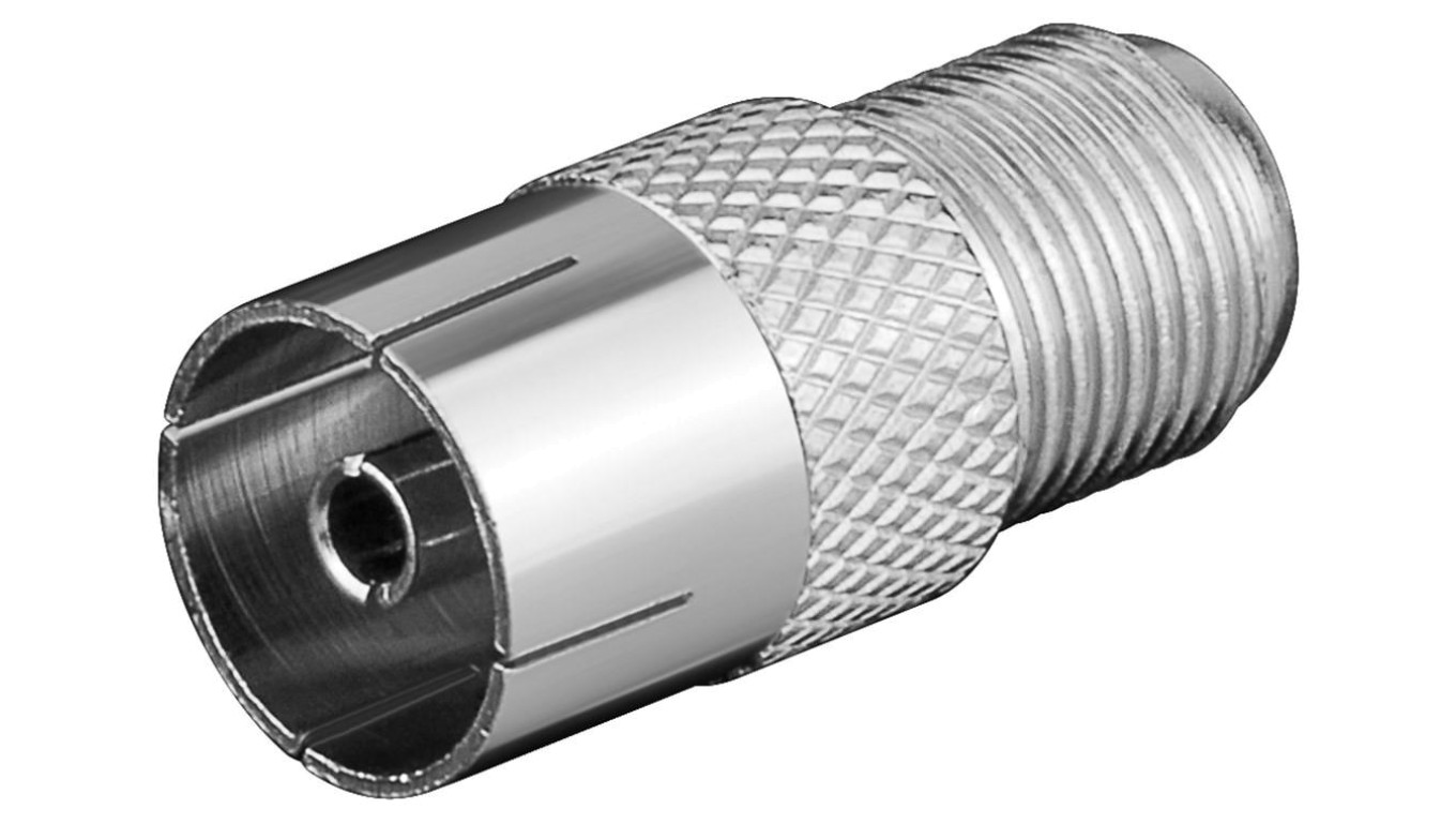Adapter F: Gniazdo F Gniazdo do kabla koncentrycznego