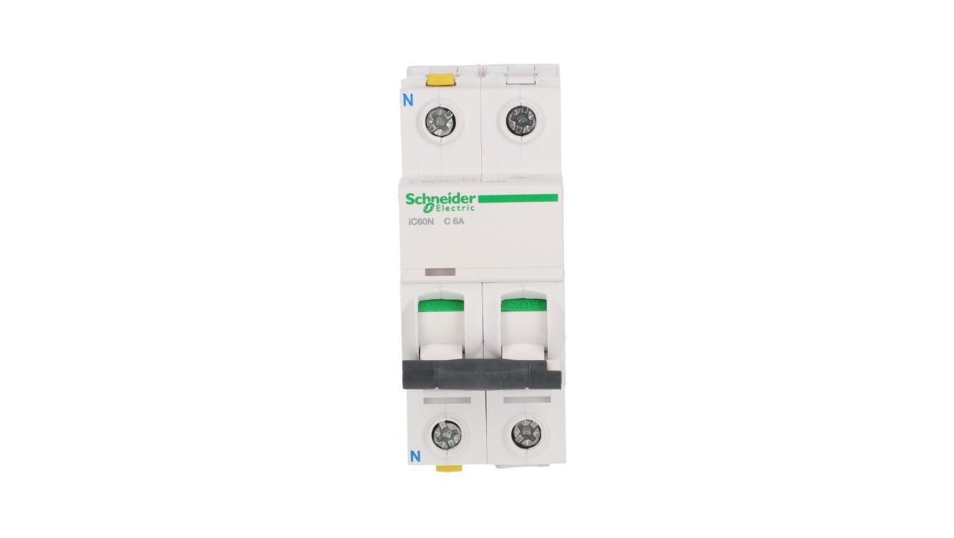 Wyłącznik nadprądowy iC60N-C6-1N C 6A 1N-biegunowy A9F04606