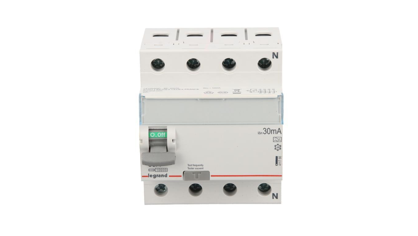 Wyłącznik różnicowoprądowy 4P 63A 0,03A typ A P304 TX3 411766