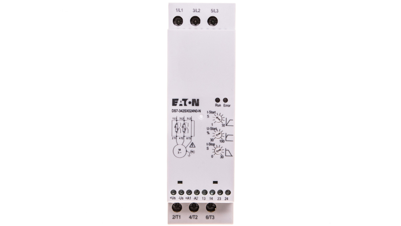 Softstart 3-fazowy 400VAC 24A 11kW/400V Uc=110/230V AC DS7-342SX024N0-N 134931