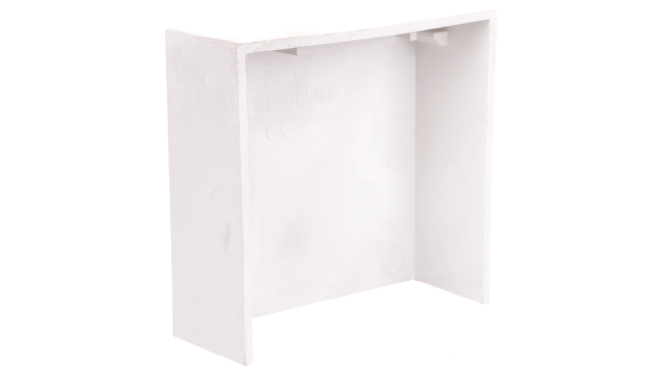 Element kończący do kanałów kablowych TT 60x60 biały ECTT6060B