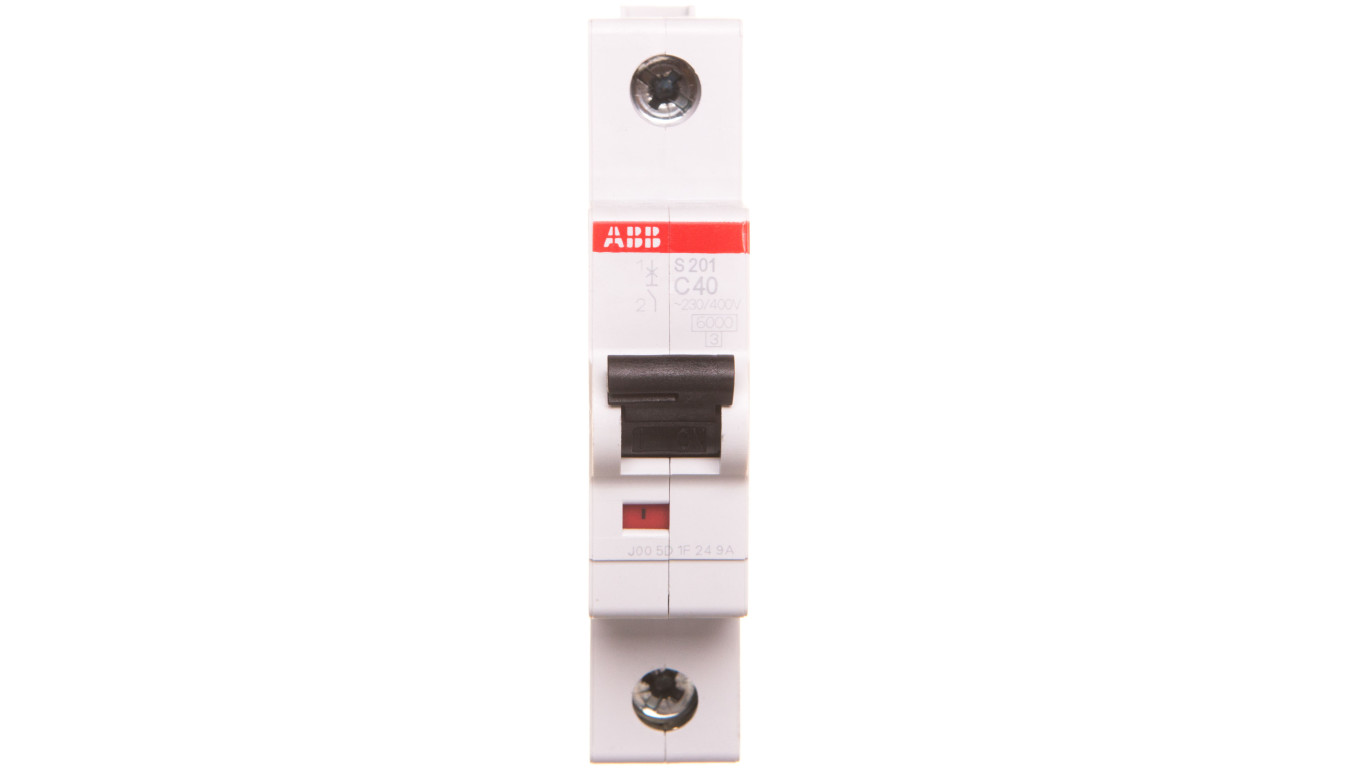 Wyłącznik nadprądowy 1P C 40A 6kA AC S201-C40 2CDS251001R0404
