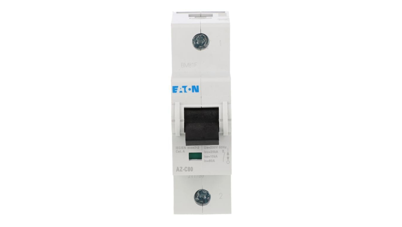 Wyłącznik nadprądowy 1P C 80A 20kA AC AZ-C80 211799