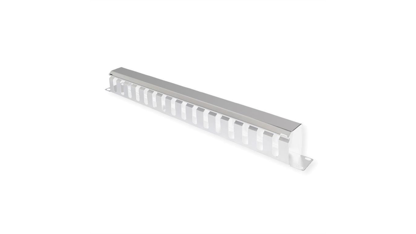 VALUE 19 Płyta przednia 1 U z kanałem rozrządowym 40 x 40 mm, szara