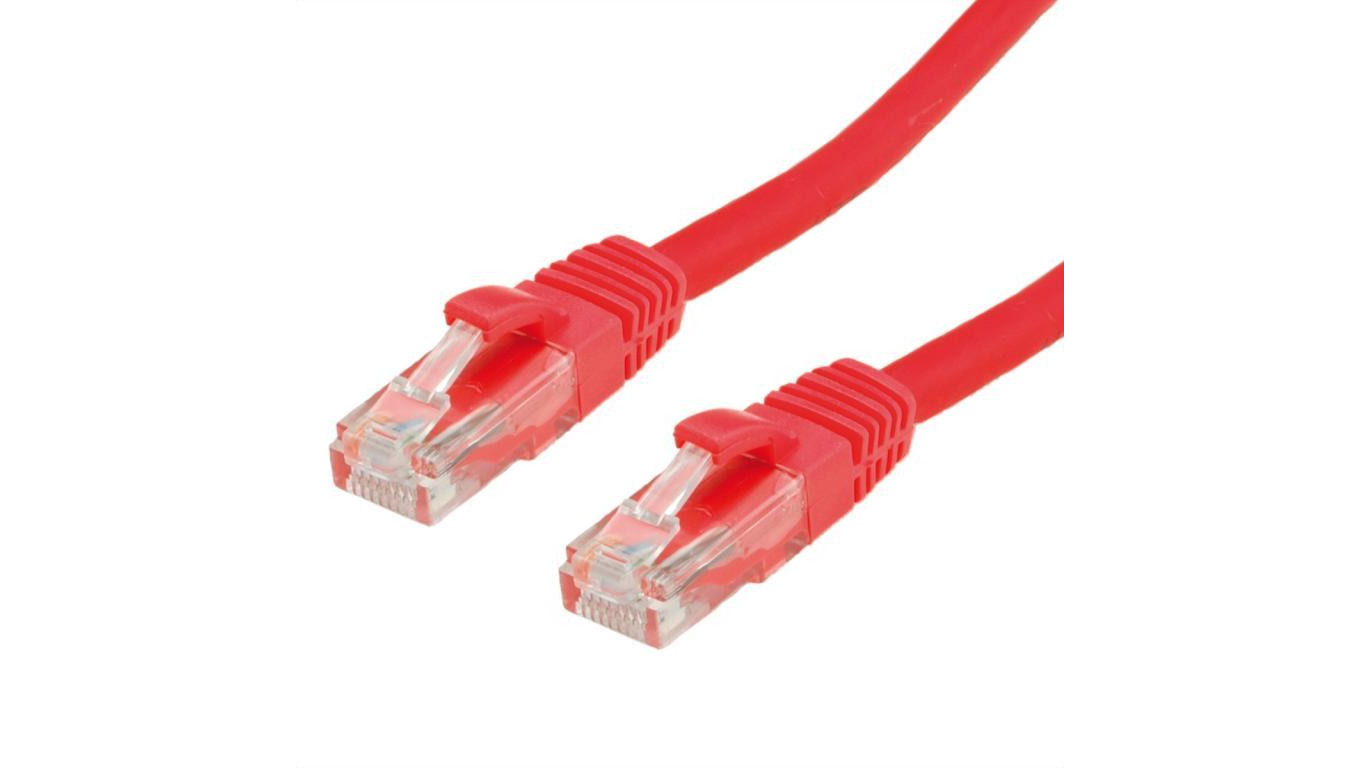 VALUE Patchkabel UTP kat. 6 (klasa E), LS0H, czerwony, 2 m