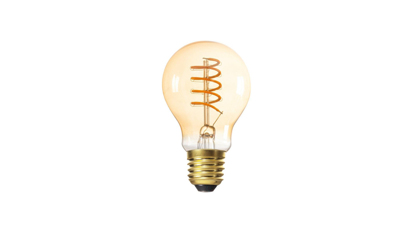 Żarówka XLED E27 A60 filament led 5W-sw 1800K RETRO Vintage Amber Kanlux