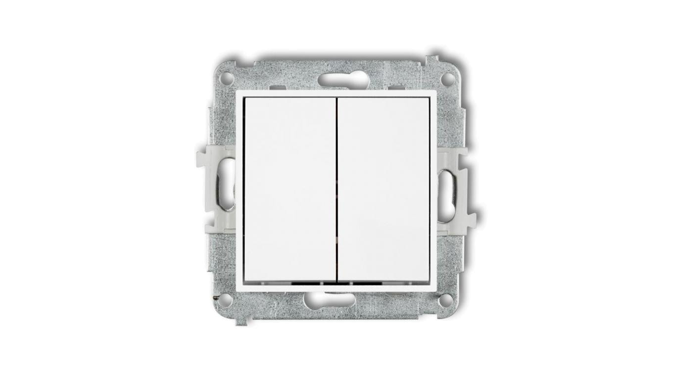 MINI Łącznik świecznikowy biały MWP-2