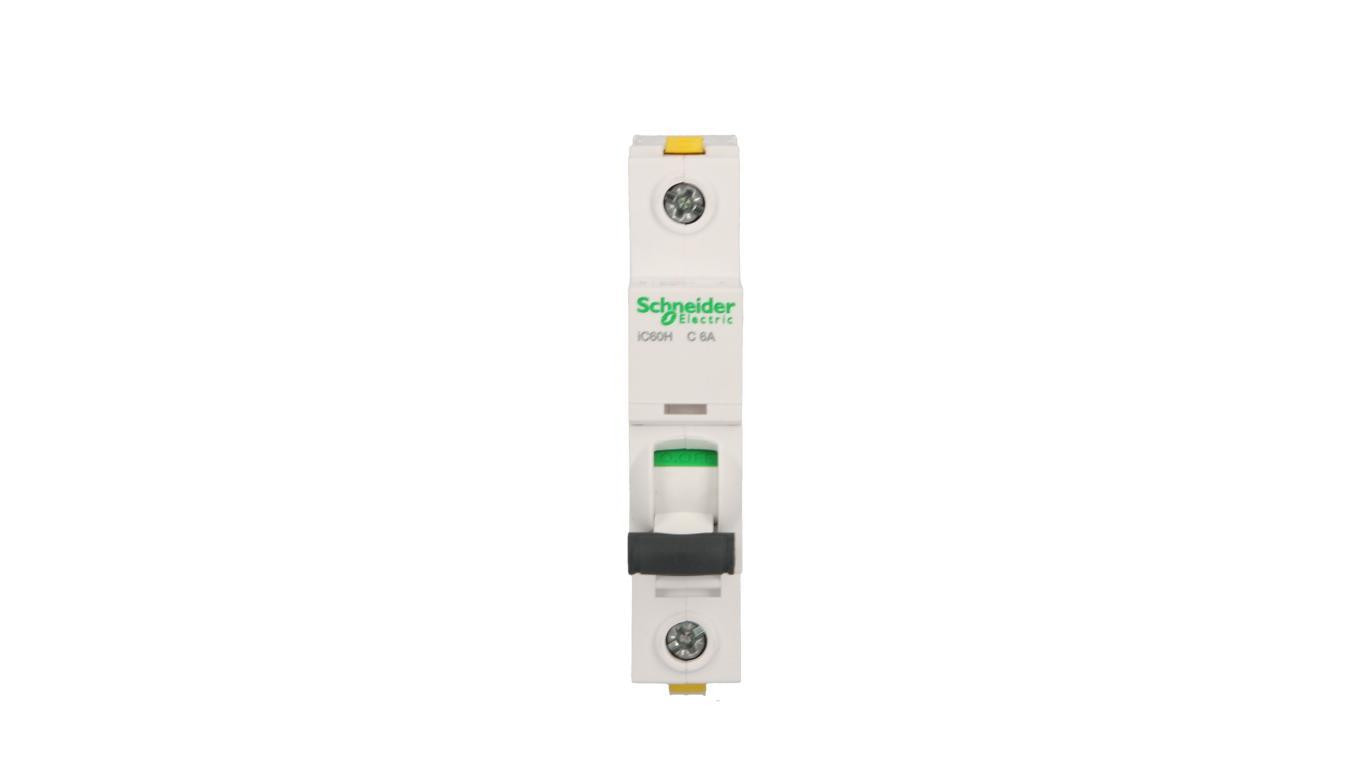 Wyłącznik nadprądowy 1P C 6A 10kA AC iC60H-C6 A9F07106