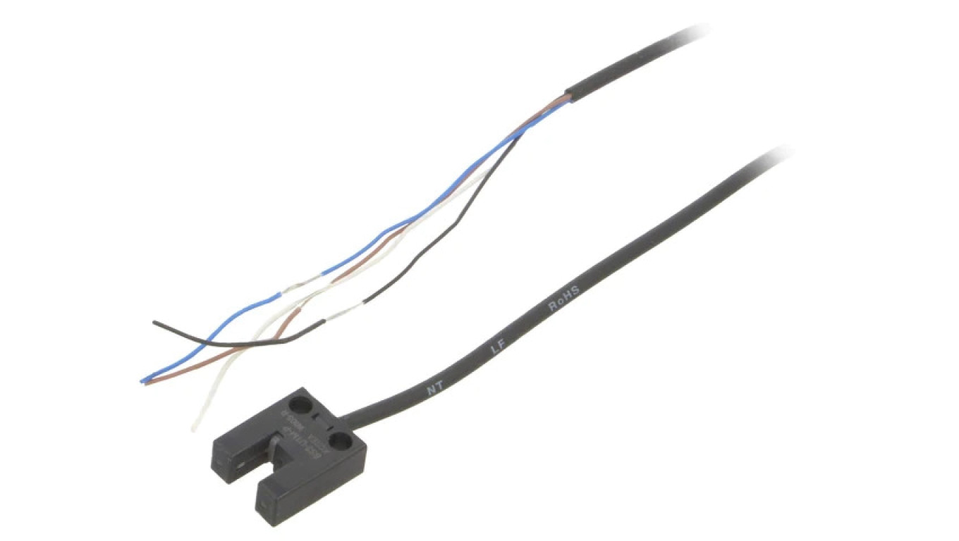 BS3-U1M-P Czujnik fotoelektryczny o zasięgu 5mm, PNP, DARK-ON, LIGHT-ON, 50mA