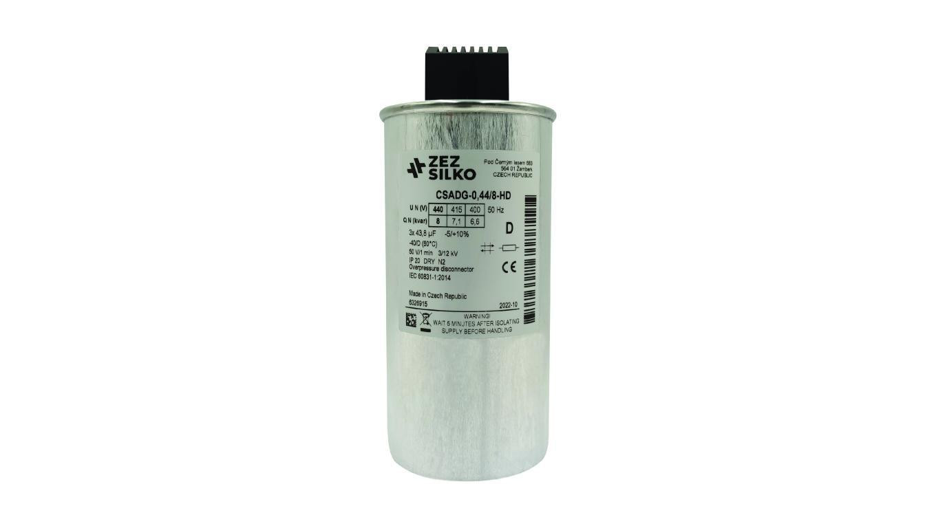 Kondensator 8kvar 440V Cn=3x4,11µF In=3x0,99A
