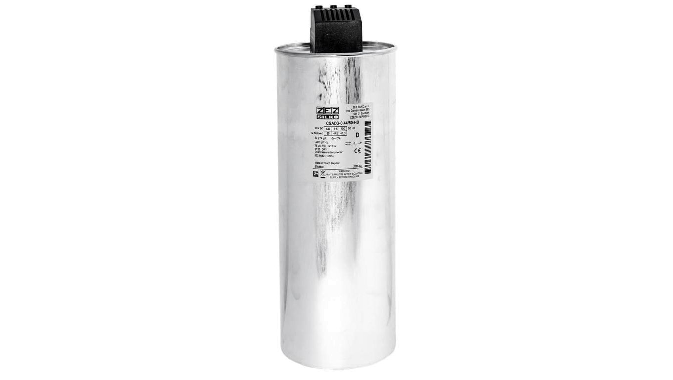 Kondensator 56kvar 440V Cn=3x306,91µF In=3x73,57A