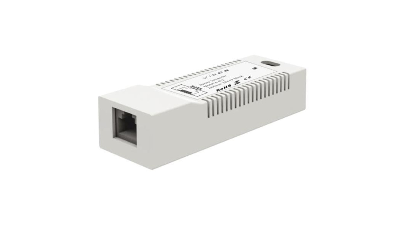 Konwerter umożliwiający podłączenia do systemu kamery IP, lub innych urządzeń IP i rozbudowę systemu Vidos 2IP K-IP-2
