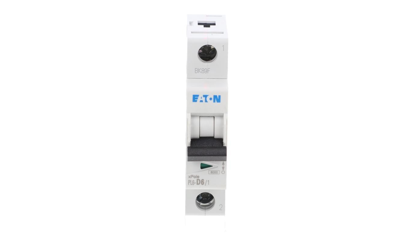 Wyłącznik nadprądowy 1P D 6A 6kA AC PL6-D6/1 286542