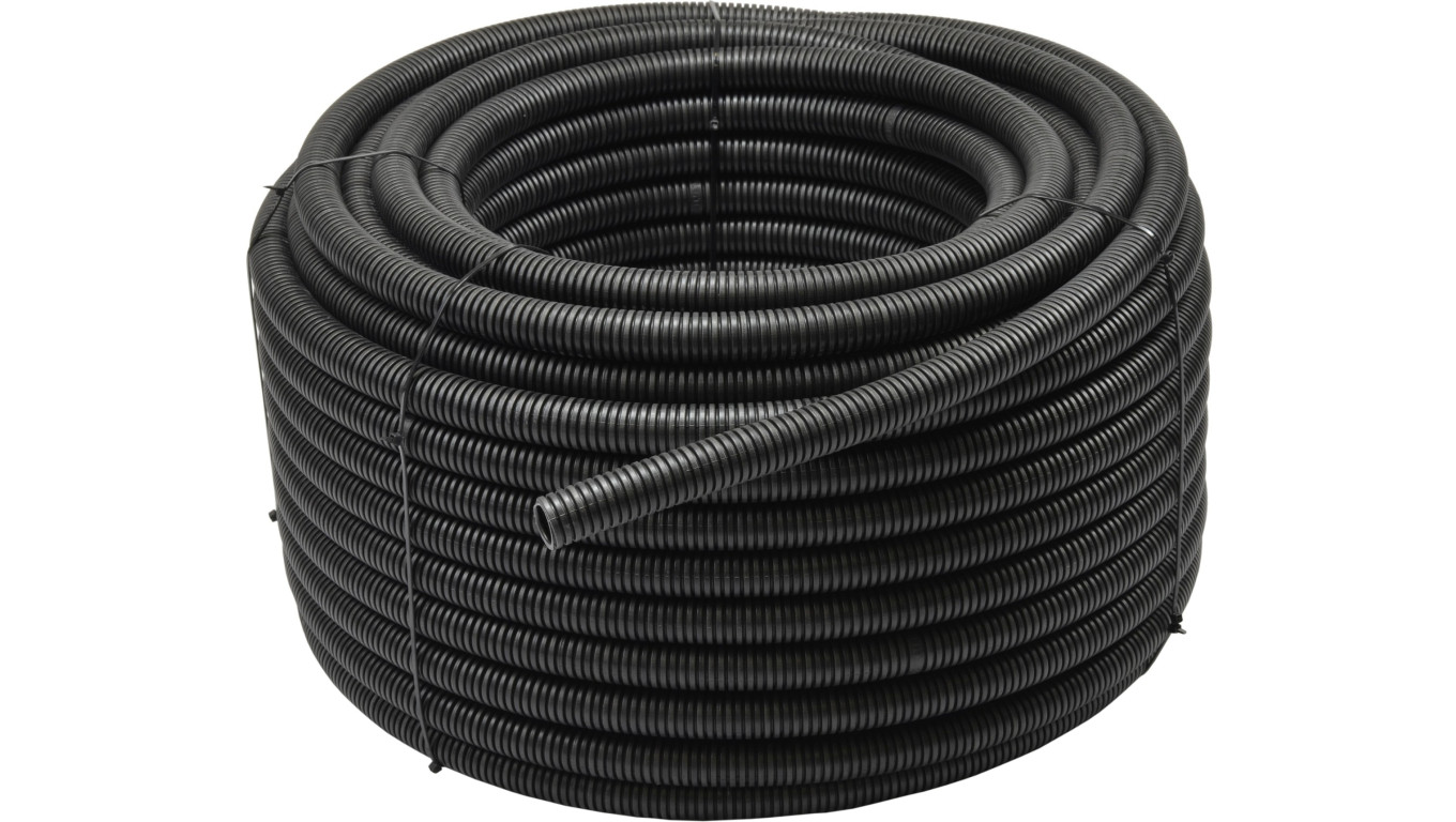 Rura karbowana RKGS 16 czarna 750N z pilotem 50 m 444048 /1szt/