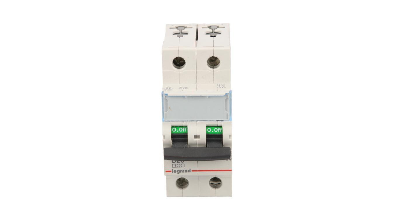 Wyłącznik nadprądowy 2P D 20A 6kA AC S302 TX3 403739