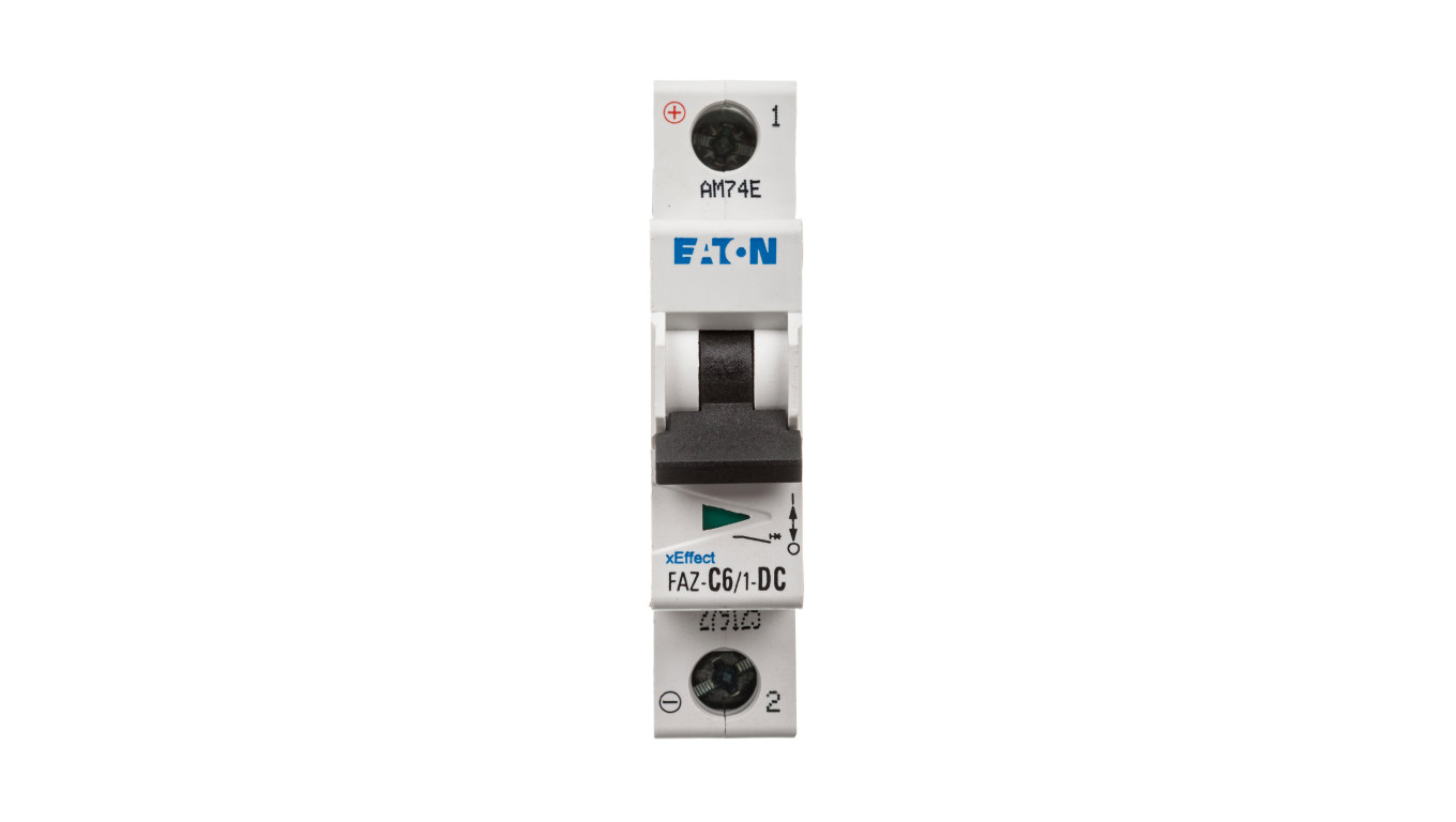 Wyłącznik nadprądowy 1P C 6A 15kA DC FAZ C6/1-DC 279125