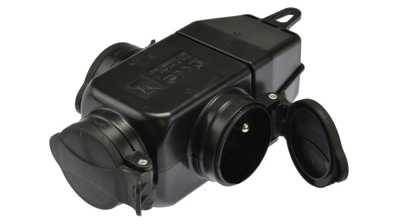 Rozgałęźnik 3x 2P+Z 16A IP44 na kabel