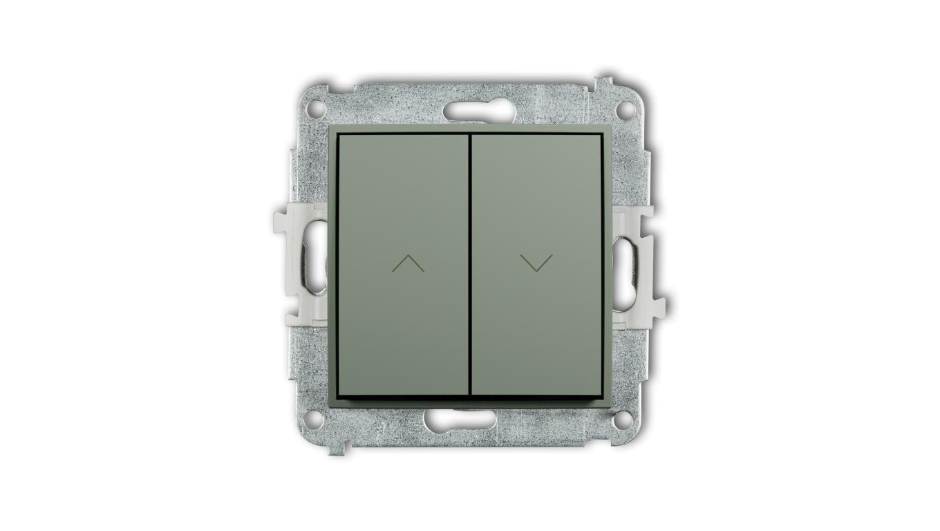 MINI Mechanizm łącznika żaluzjowego z podtrzymaniem szałwiowy 61MWP-88
