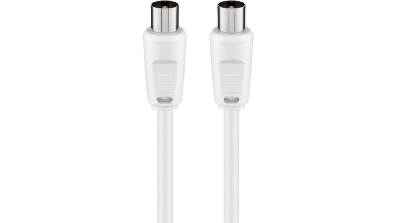 Kabel antenowy ( 70 dB), podwójne ekranowanie - Długość kabla 5 m