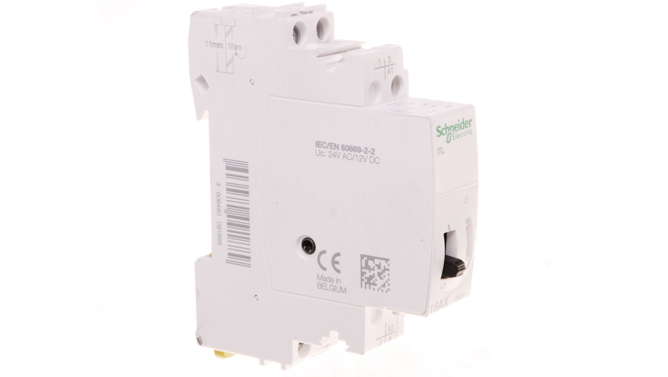 Przekaźnik impulsowy 16A 24V AC 12V DC 2Z iTL A9C30112