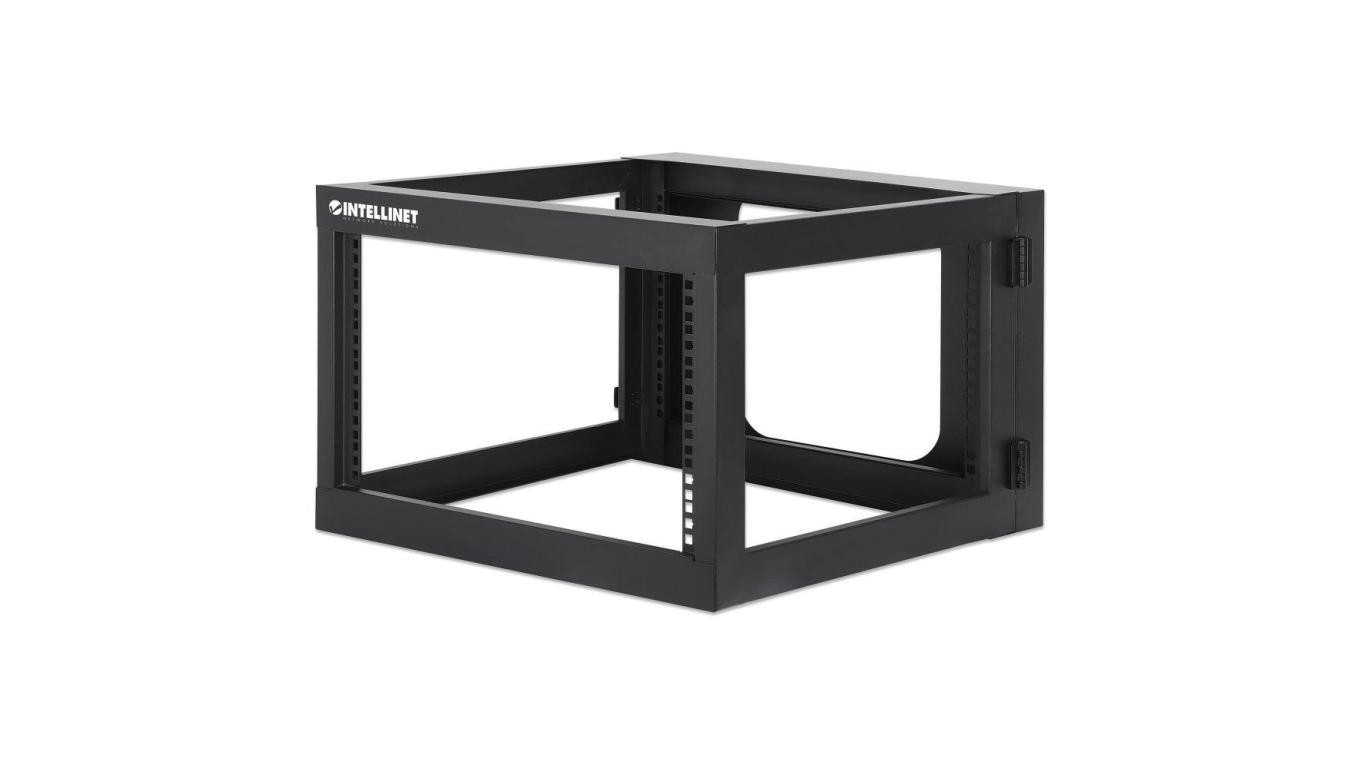 Rama Rack 19 6U 604x555, wisząca, tylne otwarcie, 4 słupki