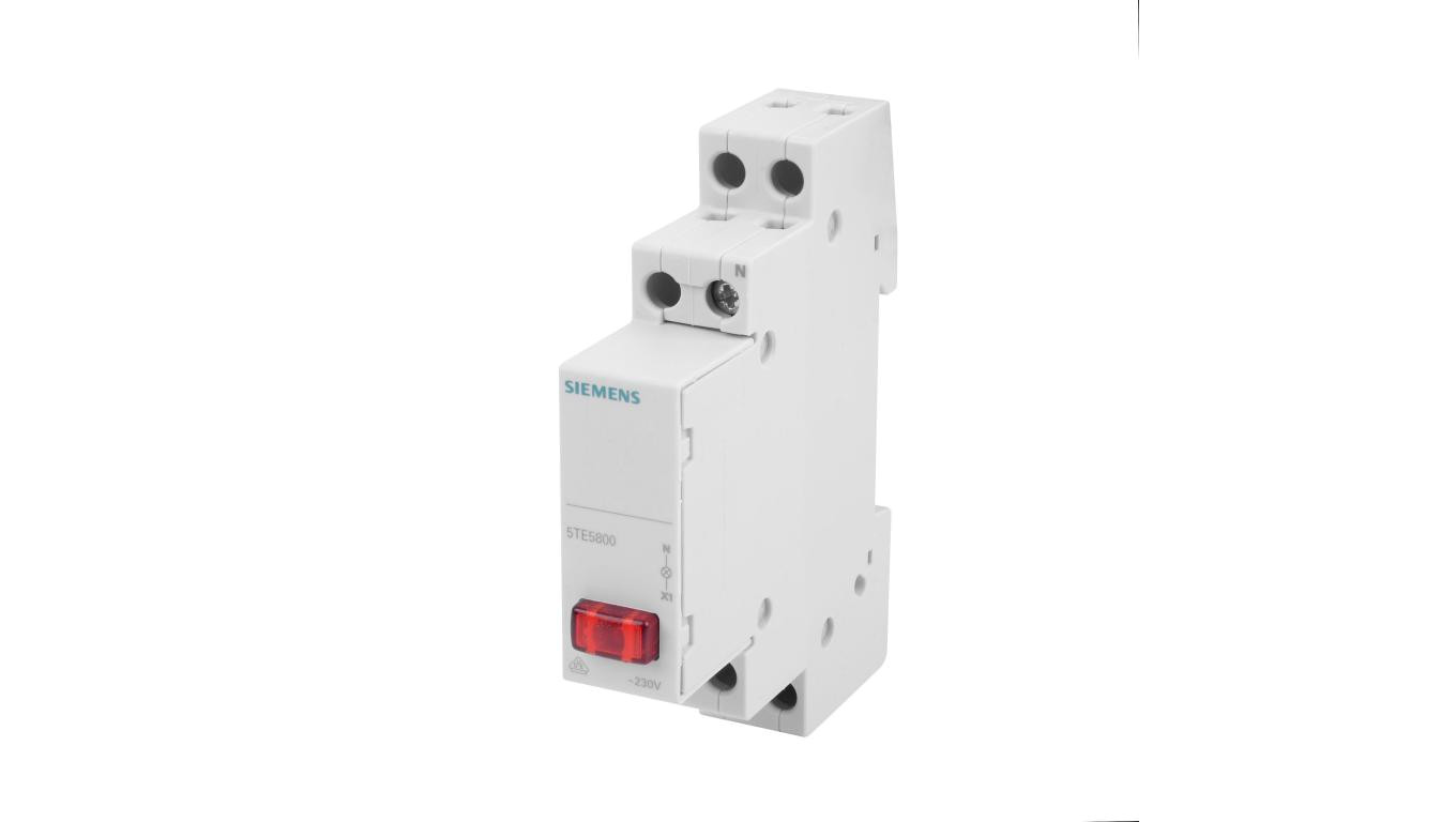 Lampka modułowa 1x czerwona 230V 5TE5800