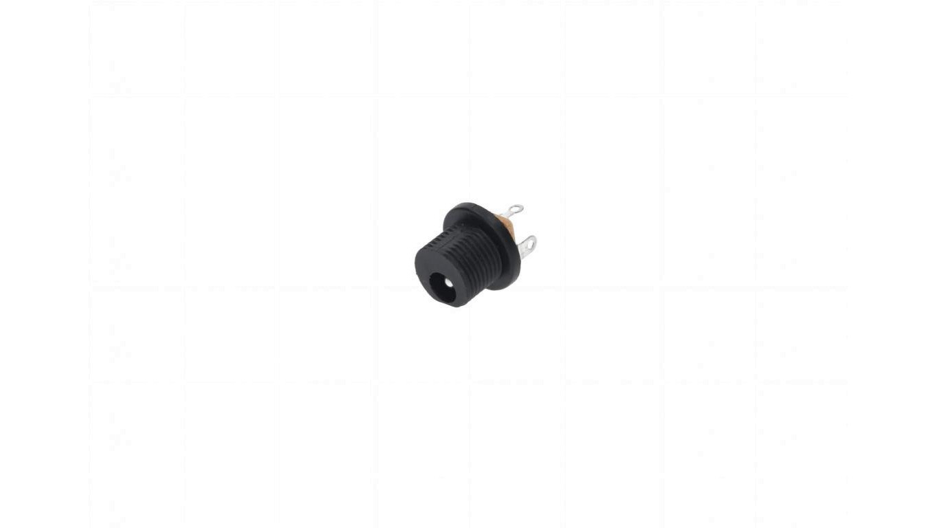 Gniazdo DC 5.5x2.5 do obudowy plastikowe