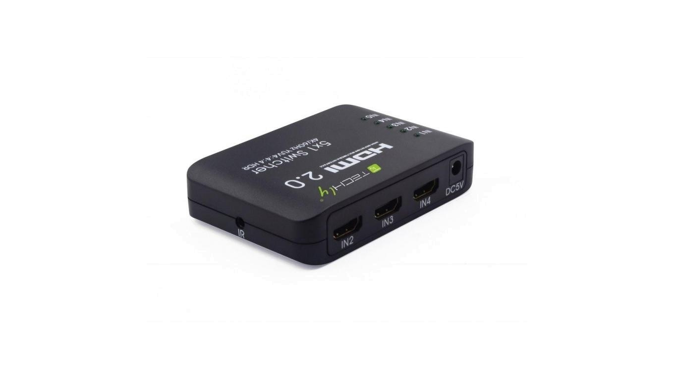 5-Portowy Przełącznik HDMI 2.0 5x1 4K*60Hz HDR
