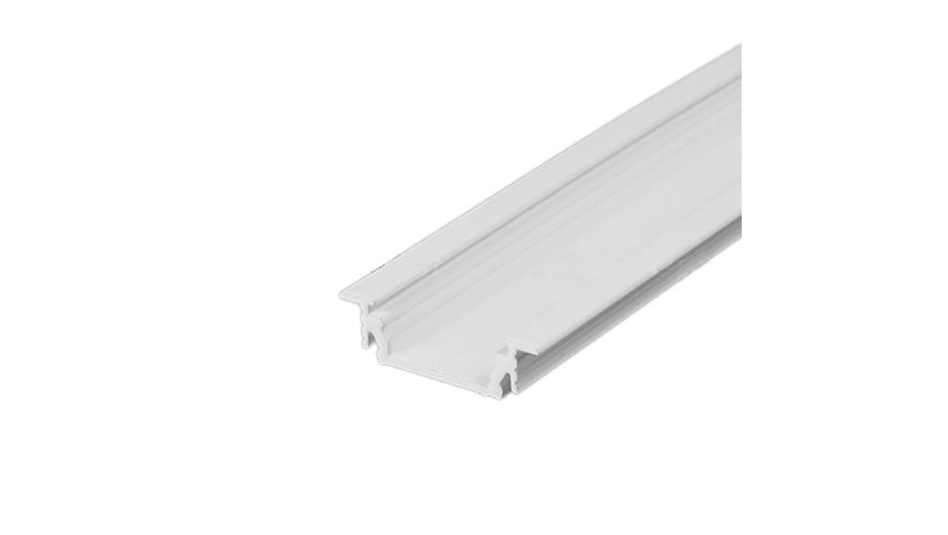 Profil led Groove10 2m biały aluminiowy meblowy wpuszczany do frezu 76210001