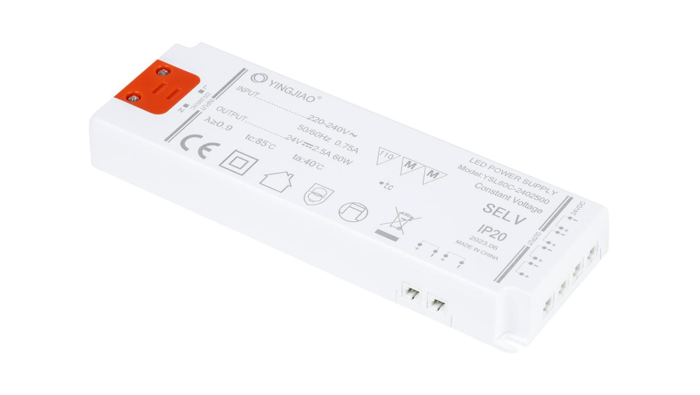 Zasilacz stałonapięciowy LED Yingjiao YSL60C 24V 2,5A 60W