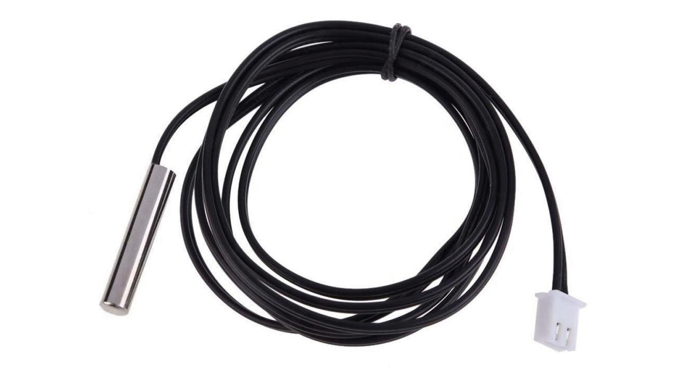 SONDA CZUJNIK TEMPERATURY REZYSTANCYJNY NTC10K 2 m REGULATOR NTC PROBE-TES-2M