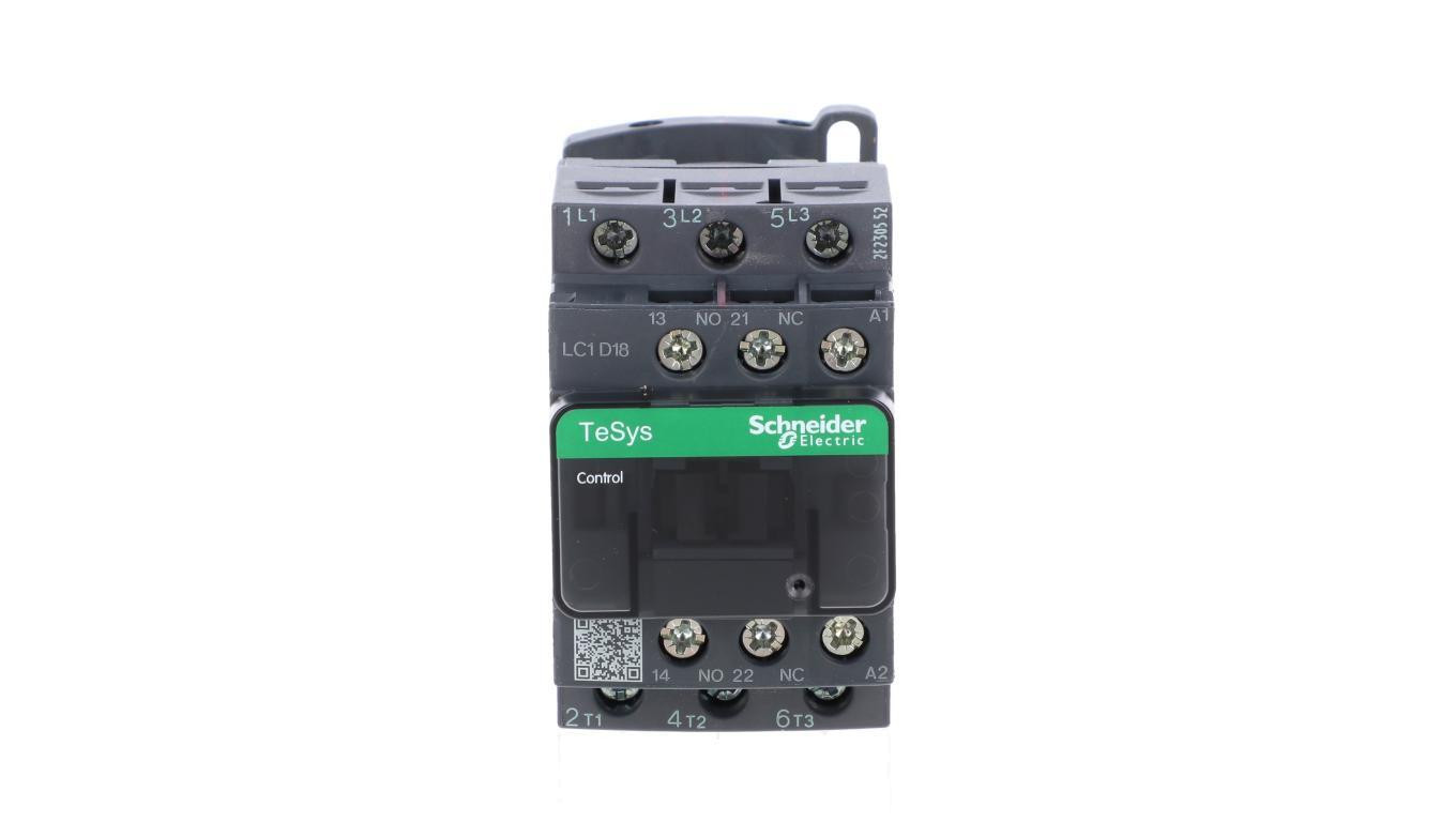 TeSys Deca Stycznik mocy 18A 3P 42V AC 1Z 1R LC1D18D7