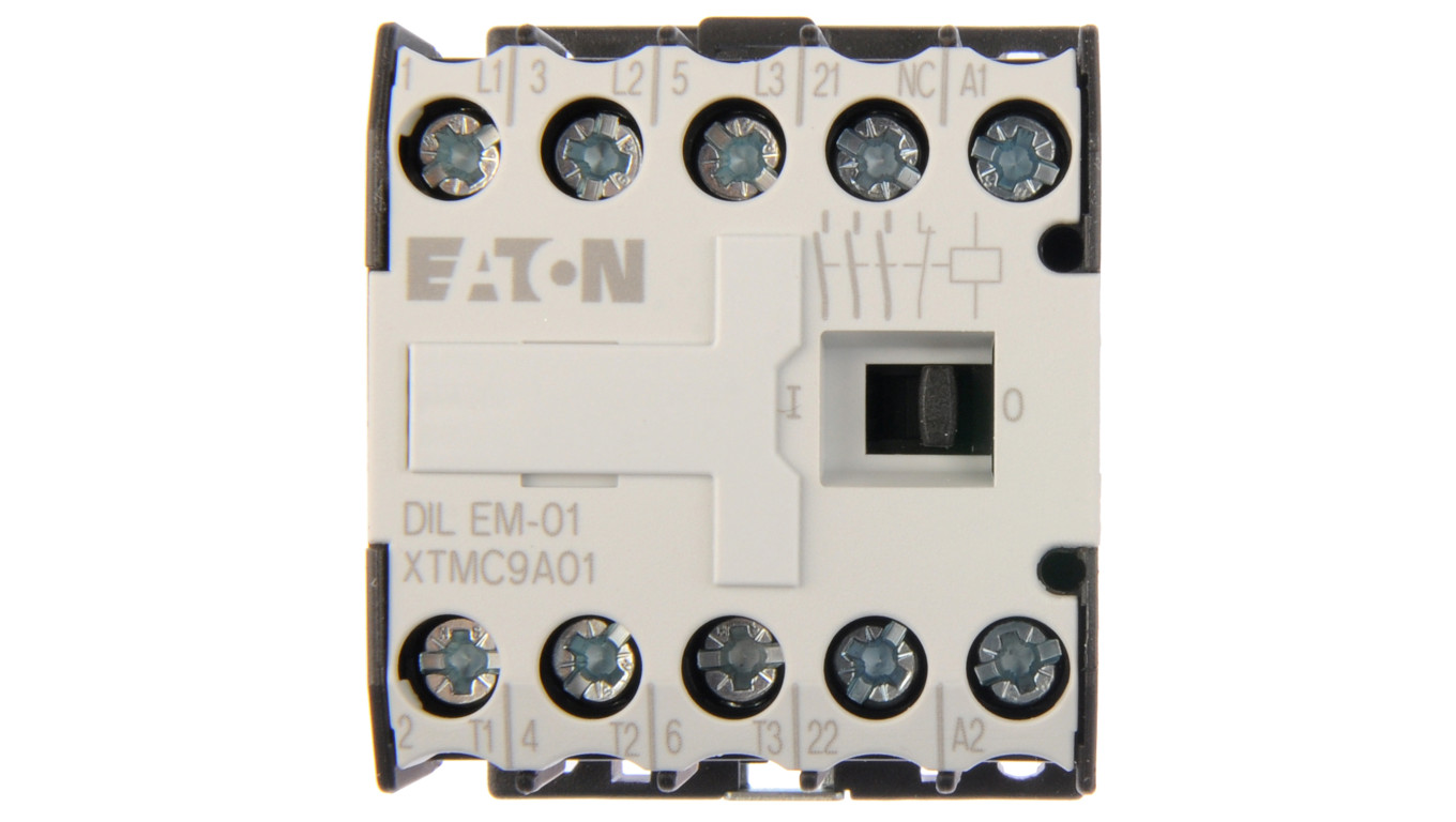 Stycznik mocy 9A 3P 24V AC 0Z 1R DILEM-01(24V50/60HZ) 020402