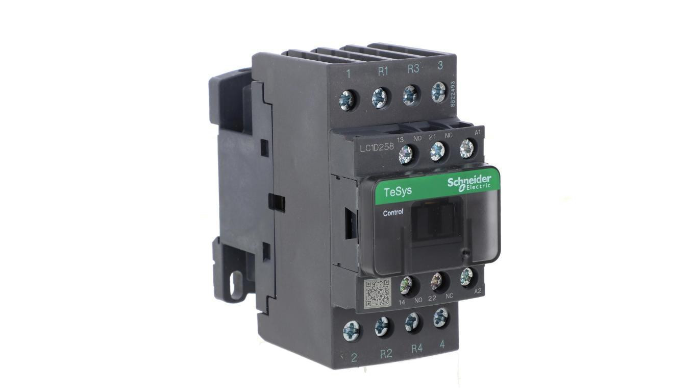 TeSys Deca Stycznik mocy 40A AC-1 2Z 2R 48V AC 1Z 1R LC1D258E7