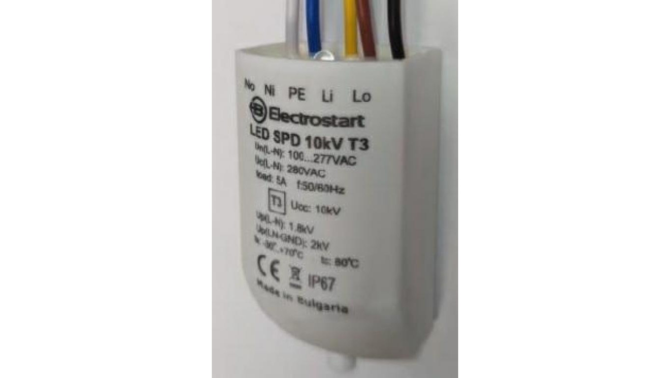Układ przeciwprzepięciowy LED SPD 10kV T3 941030101010317 ELECTROSTART