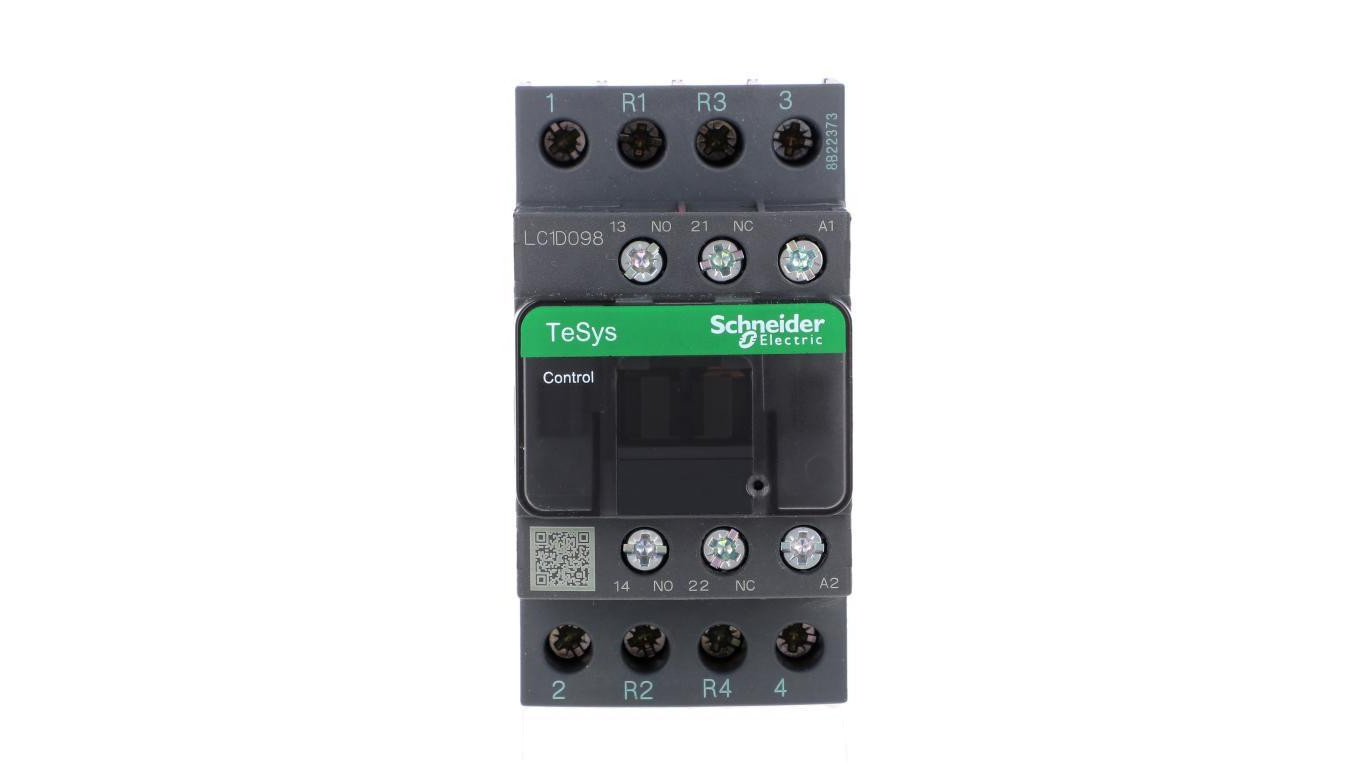 TeSys Deca Stycznik mocy 20A 4P 110V AC 1Z 1R LC1D098F7