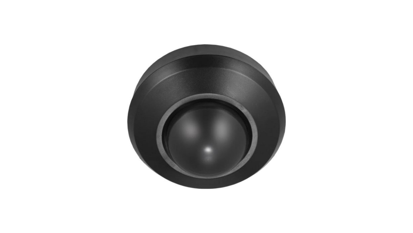 Czujnik ruchu PIR natynkowy IP44 1000W 360 st. zasięg 20m czarny w całości CP-6CC