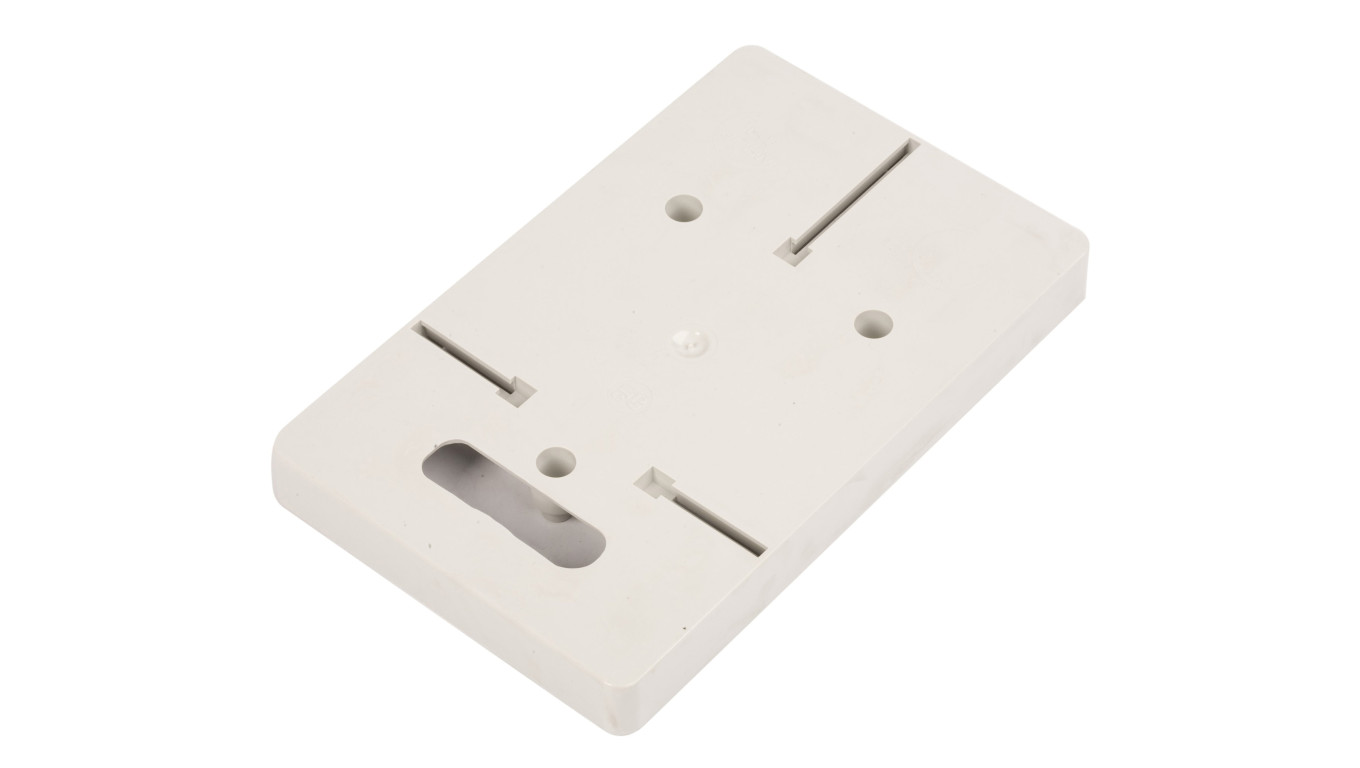 Tablica licznikowa 245x152mm 1F biała 0101-00