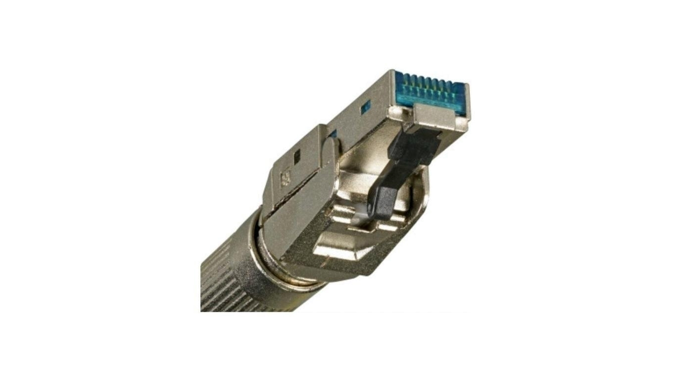 Wtyk beznarzędziowy RJ45 STP Cat8 samozaciskowy