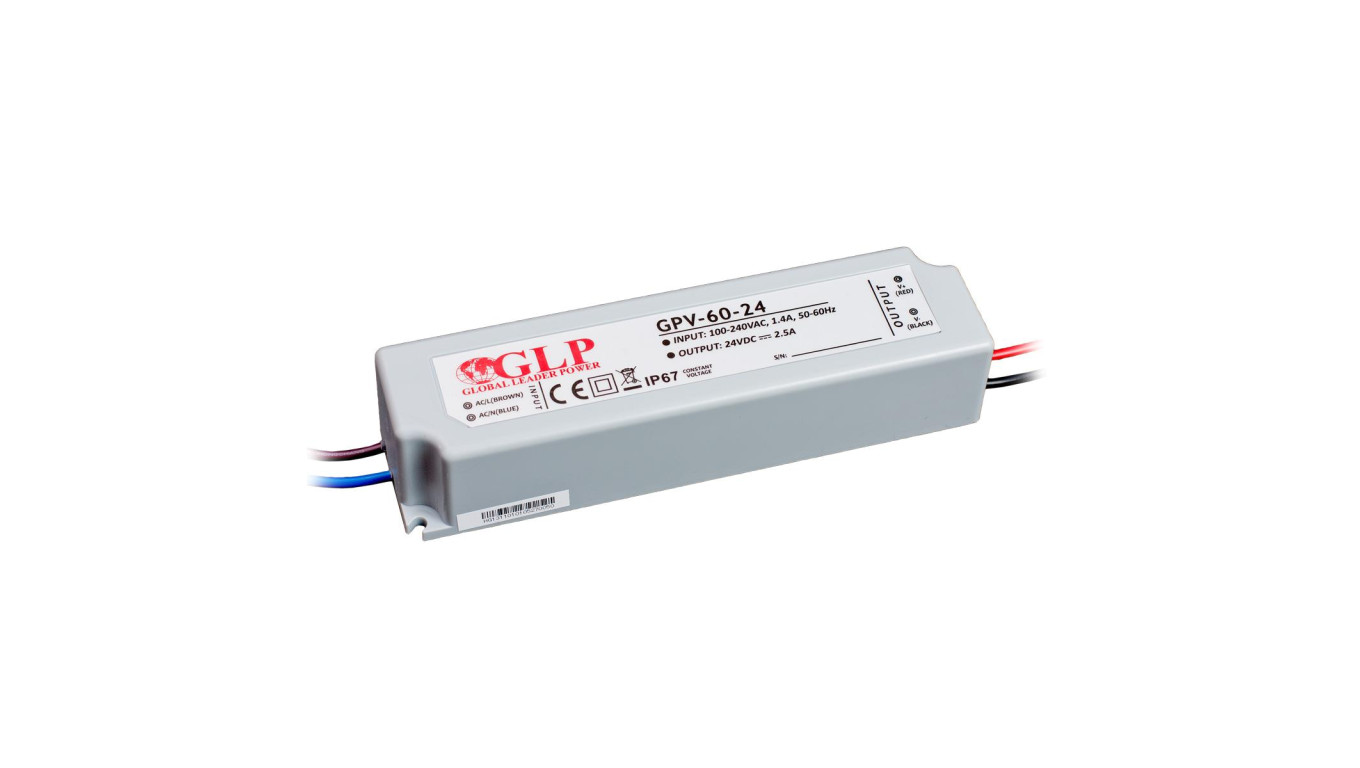 Zasilacz led GPV 60W 24V DC ip67 gpv-60-24 led