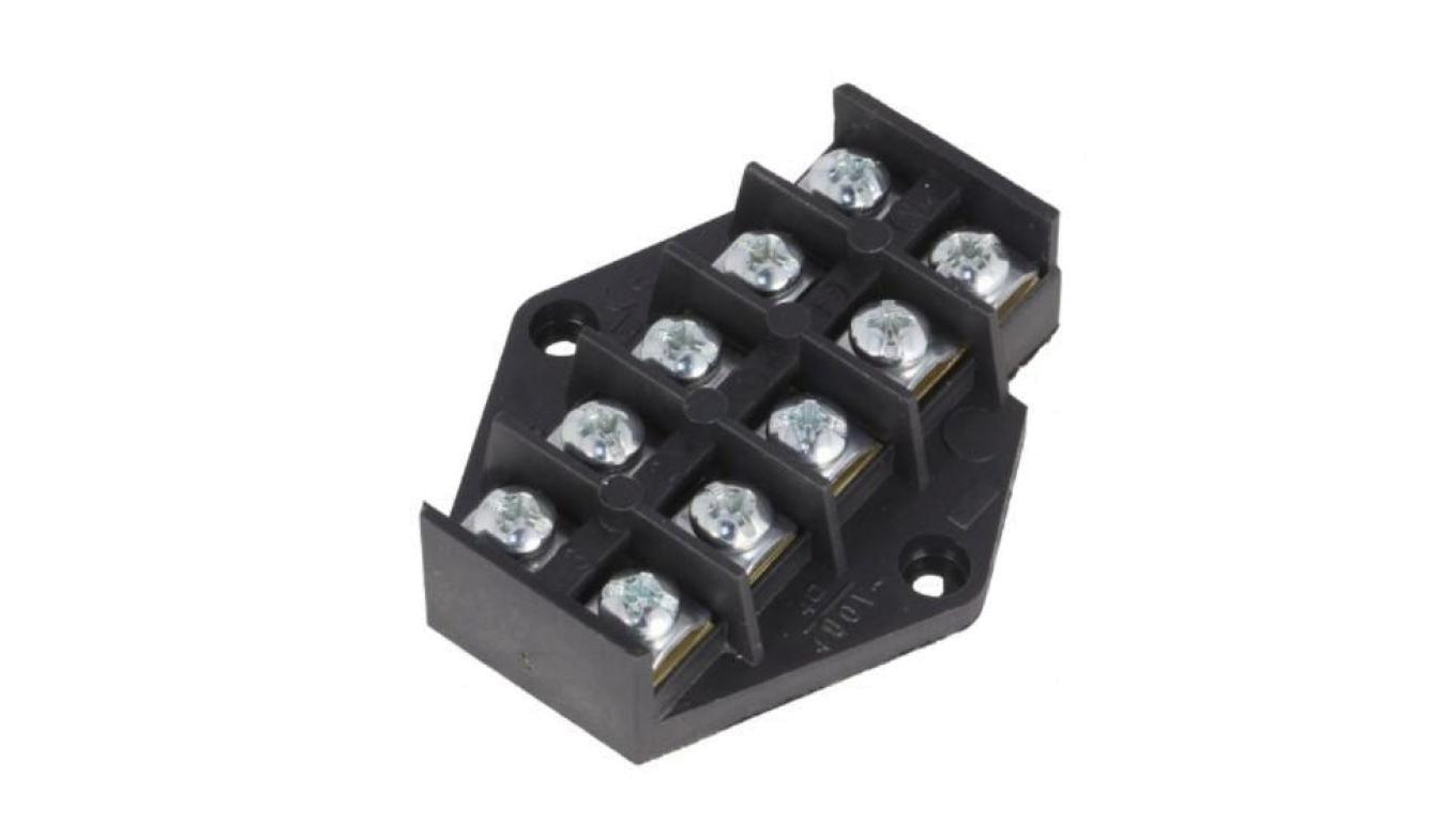 Płytka szyna rozgałęźna odgałęźna łączeniowa złączka 5x2,5mm2 - 5 torów / 24602