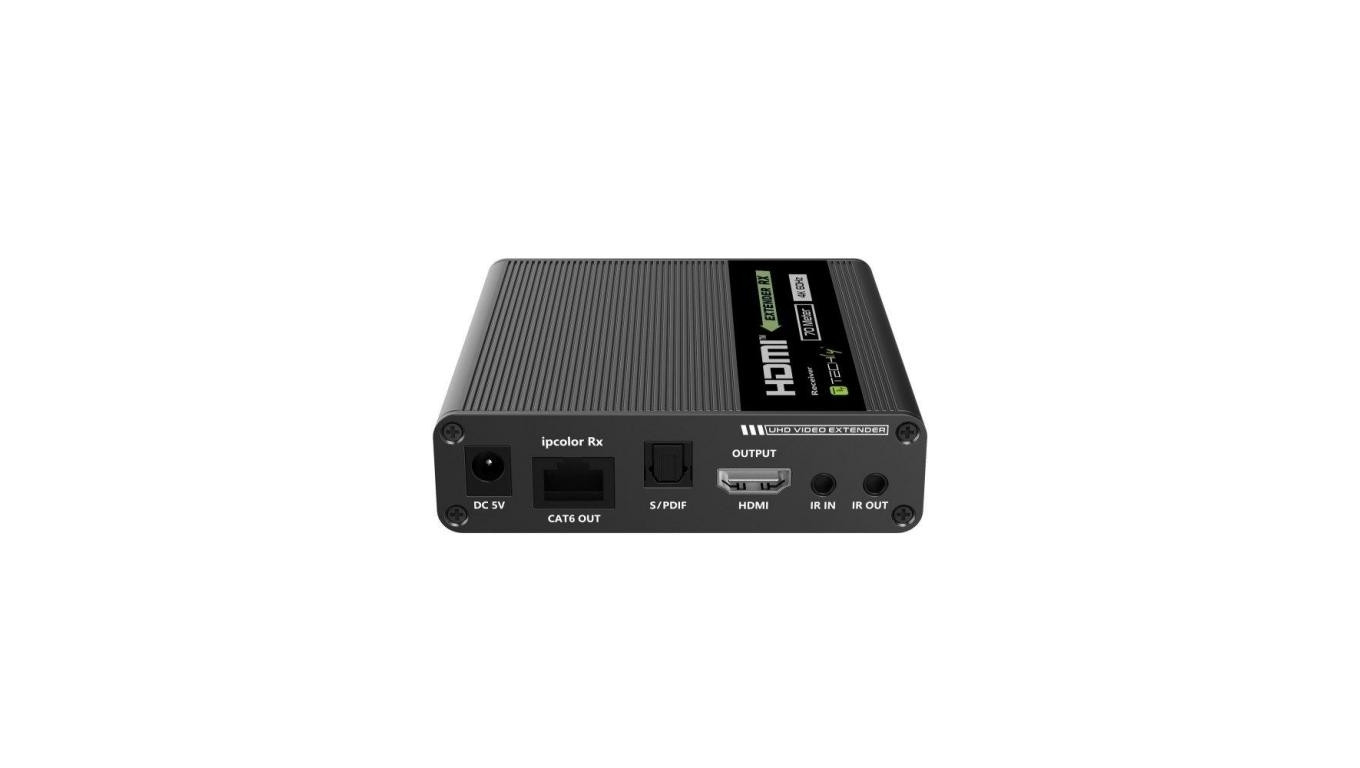 Extender HDMI 4K UHD*60Hz 70m po Skrętce Cat6/6A/7 Kaskadowy