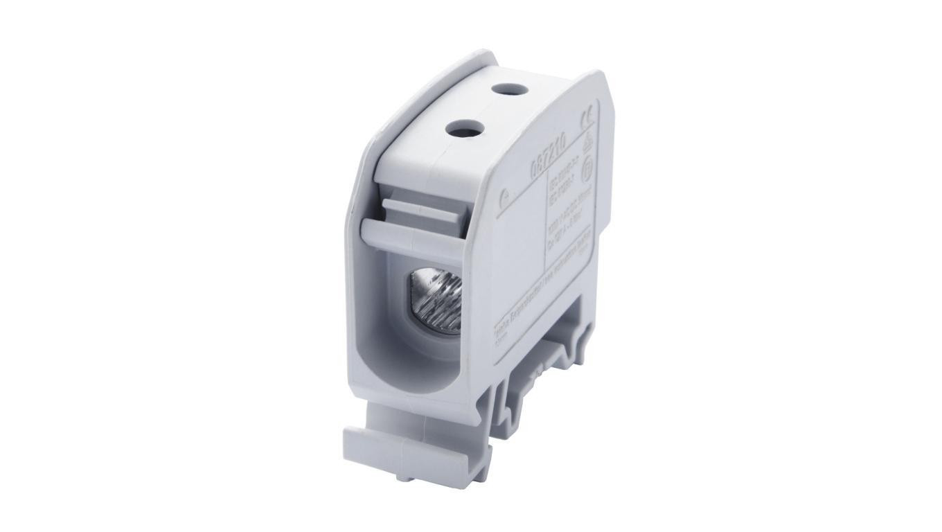 Złączka szynowa gwintowa 35mm2 Al/Cu STB 35 (87210) SIMBLOCK szary 81011002