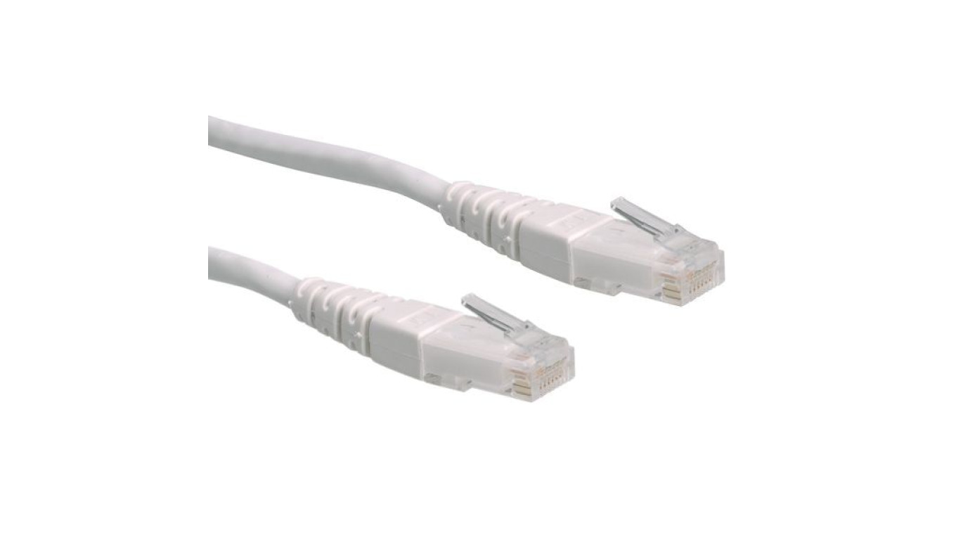 Roline PatchCord UTP Kat.6 15m biały
