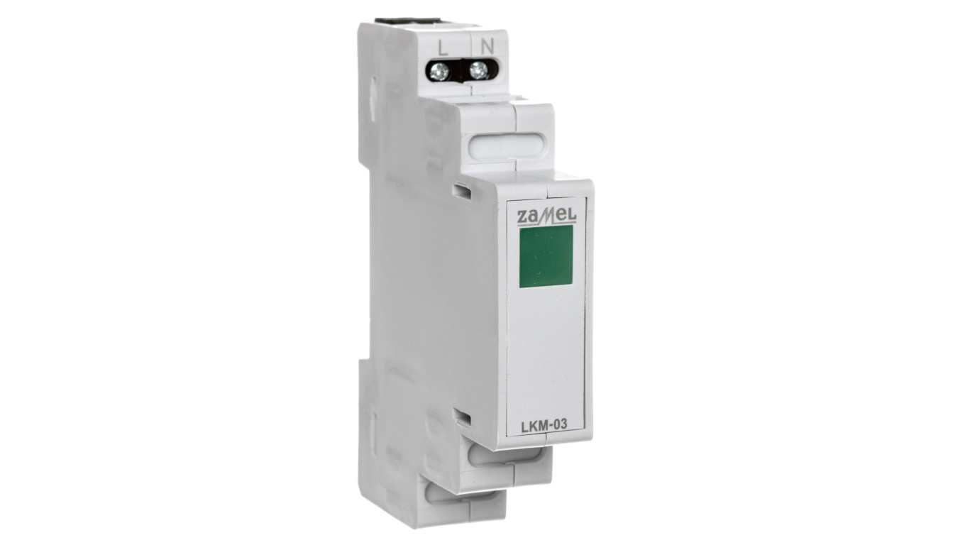Wskaźnik zasilania 230V LED zielona LKM-03-20 EXT10000045