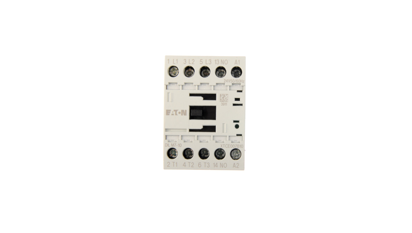 Stycznik mocy 7A 3P 24V AC 1Z 0R DILM7-10(24V50/60HZ) 276554