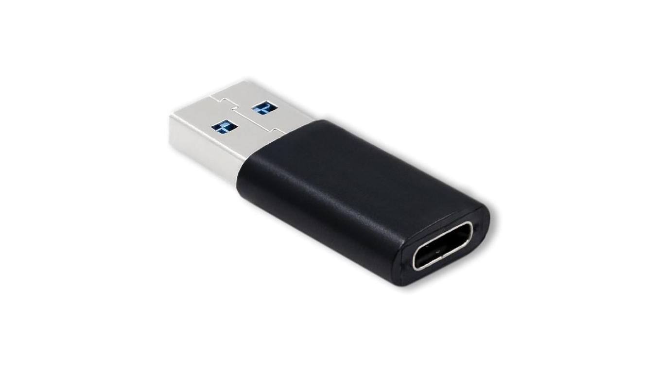 Qoltec Adapter USB typ A męski USB typ C żeński